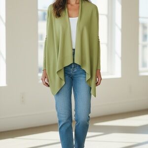 Tyler Boe Vibrant Green Women's Poncho